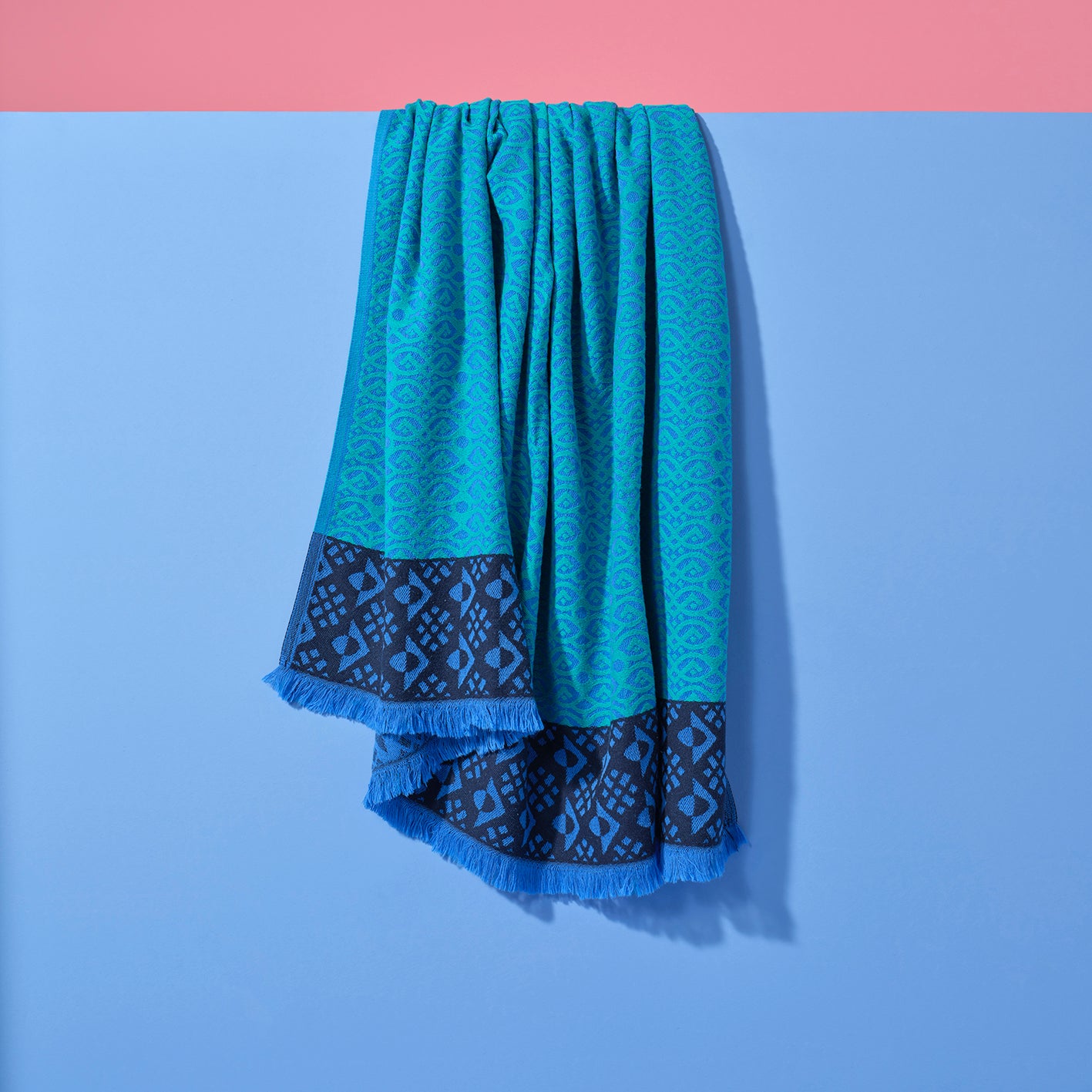 Turquoise 'Thagzo' Throw