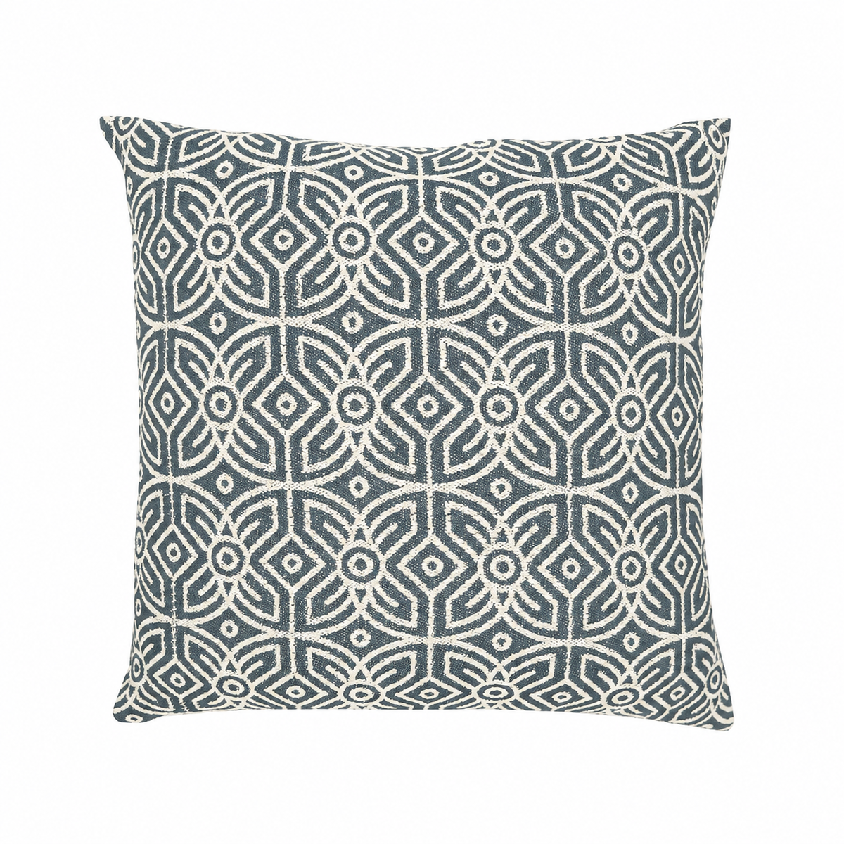 Blue Woven 'Fawahodie' Cushion