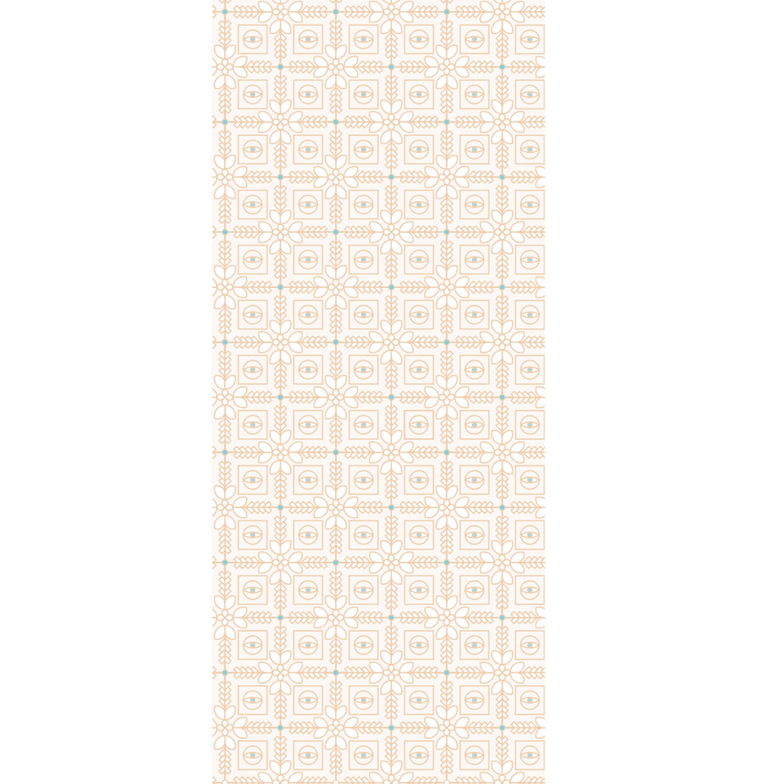 Creme 'The Eye' Wallpaper